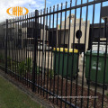 Garden galvanized powder coated iron steel fence